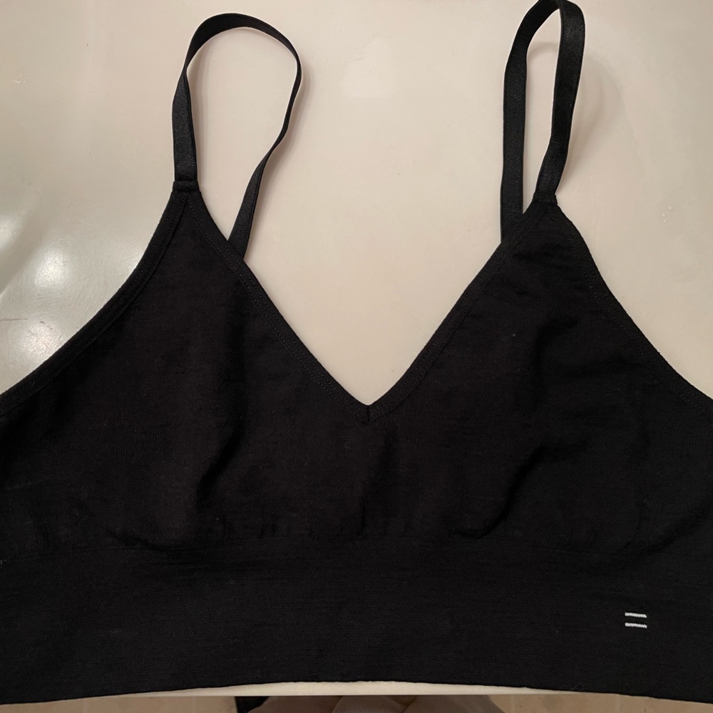 Branwyn Essential Bralette in black, size medium